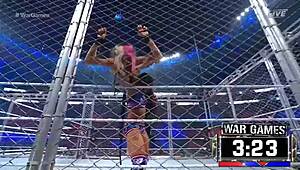 Wargames feminina survivor series 2022 wrestling match unfolds