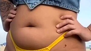 Plajda Erkeği Sertleştirdim