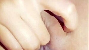 Alexia, cute Colombian babe, sends intimate fingering video of her big tits and ass to professors by mistake