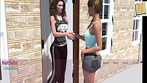 Mature Wife and Stepmother Engage in Family Game