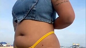 Made Guy Hard On Beach