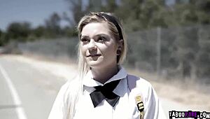 Virgin Cute Teen Takes It Anally First Time