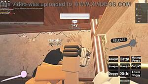 This 66 Roblox porn features blowjob, big tits, anal, deepthroat, riding, and doggystyle! 😈