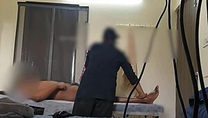 finally thailand spa lady jerks my dick