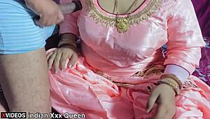 Desi Stepmother Fucks Hard With Big Dick Blowjob And Milky Boobs?