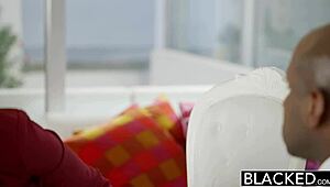 Blacked Business Blonde Anikka Albrite Ass Fucked By BBC!