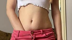 Teen Maiskii Fingers Tight Shaved Pussy With Dildo For Intense Orgasm.