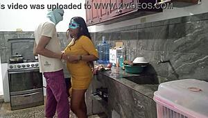 I Remove The Bait From My Stepbrothers Penis In The Kitchen And Give Him A Luxurious Homemade Blowjob