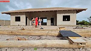 carpinteiro vai receber o pagamento e teve uma surpresa das donas da obra