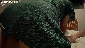 the brunette must get fucked in doggystyle position