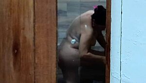 I get hotter spying on my sister-in-law bathing every day!