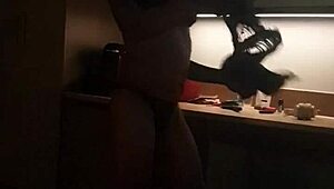 Mature Fit Mistress Performs Striptease