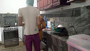 I Remove The Bait From My Stepbrothers Penis In The Kitchen And Give Him A Luxurious Homemade Blowjob