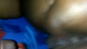 Clapping her pussy in that intense couple session.