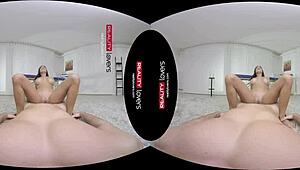 milf gets screwed after massage in vr