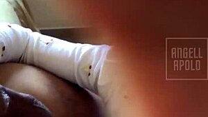 Homemade Video: I Came and Squirted on My Girlfriend's Best Friend's Big Ass Latina Tits