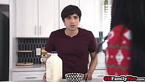 Stepbro, your big dick is the best fun and much better than bianca bangs dildo