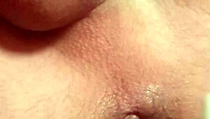 Jerking Off My Ass Until Cuck Squirts from Anal Fisting