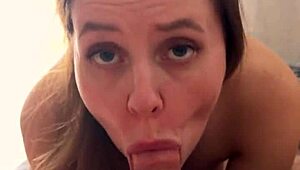 Quick Home Encounter with Wife in POV