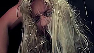 demi blue hints at strong punishment with slaps and whips