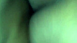 Clapping her pussy in that intense couple session.