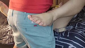 Dildo Fucking My 18 Year Old Stepdaughter While My Wife Is At The Spa