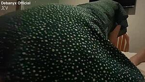 the brunette must get fucked in doggystyle position