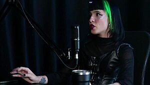 Compilation of Carol Rhcp in Preliminaries Podcast with Bia Hot on Sheer Red