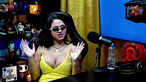 geisy dk shows beautiful back tattoo, asks ruan to put her on all fours in shack.