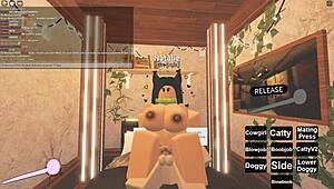 This 66 Roblox porn features blowjob, big tits, anal, deepthroat, riding, and doggystyle! 😈