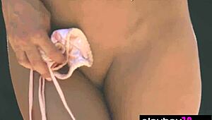 Skinny Brunette Nude Czech Milf Anetta Keys Flashes Wet Pussy Outdoor