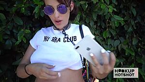 Horny Pregnant Indica Monroe Fucked Rough with Big Cock