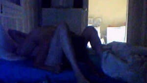 A couple shares 23 minutes of amateur sex