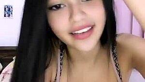 Latina Girl Engages In Direct Web Chat Session Online