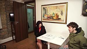 i ordered a pizza but i got 2 sausages threesome mmf