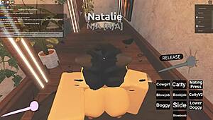 This 66 Roblox porn features blowjob, big tits, anal, deepthroat, riding, and doggystyle! 😈