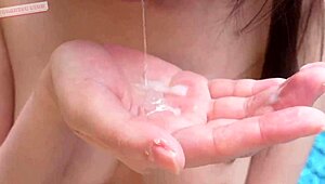 Pretty Girl's Pool Doggystyle Fucking