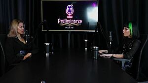 Compilation of Carol Rhcp in Preliminaries Podcast with Bia Hot on Sheer Red