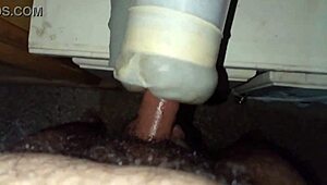 cuming on top of a homemade pussy summer wank
