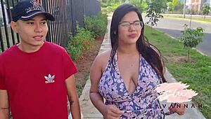 pregnant woman has sex with neighbor on stairs of building where they live - savannah watson