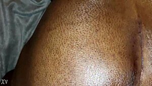 Blasted Cum on Granny Ass in Homemade Amateur Session