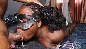 Elvie Slutty Handcuffed Facefuck On Beach