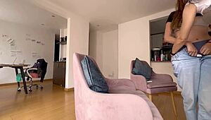 A Mi Exnovia Se Le Quedo El Cargador Y Terminamos Follando Como Lesbianas Putas!