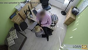 Loan4k agent interviews tight teen for loan approval