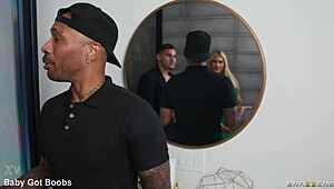 Wag wives deliver the best blowjobs with Kayley Gunner featuring deepthroat and face fucking