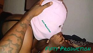 slutty ass bitch came back for my big black cock