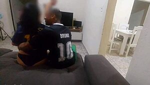 Husband's Friend Fucks Wife In Bet, Leads To Horny Dp With Both