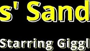 giggles feet get sandy at the beach on beat2feet - reup