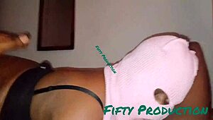 slutty ass bitch came back for my big black cock