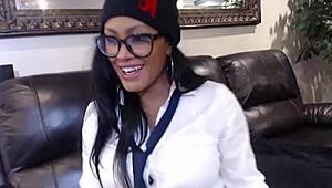 big tits thick legs maxine x wanna test her sex toy again